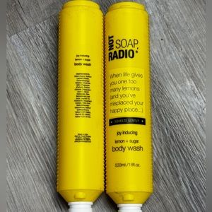 Pack of 2 Notsoapradio Joy Inducing Body Wash Lemon + Sugar